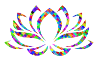 Prismatic Lotus Flower