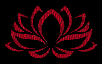 Vermillion Lotus Flower