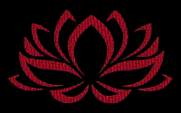 Vermillion Lotus Flower 2