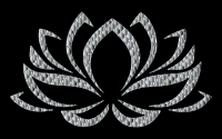Chrome Lotus Flower