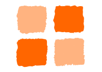 Orange squares 1