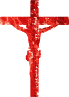 Ruby Crucifix