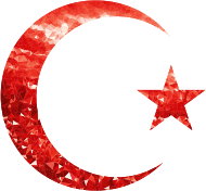 Ruby Crescent And Star