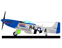 NORTH AMERICAN P 51-D