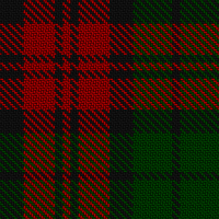 Twill Plaid Red Green Black