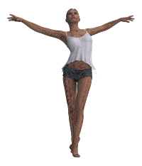 Woman With Outstretched Arms