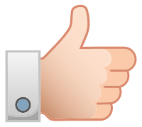 Thumbs Up Like Hand