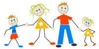Stick Figure Family 4