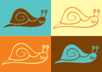 Snail Line Art