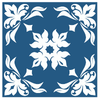 Floral Flourish Tile