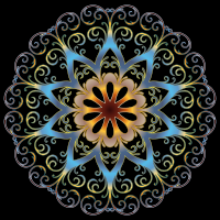 Prismatic Flourish Snowflake 2