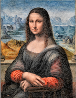 Prado Mona Lisa Enhanced Contrast