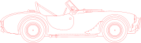 Shelby Cobra blueprint