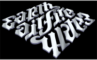 Earth Air Fire Water Ambigram 3