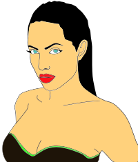 Angelina Jolie Portrait 2