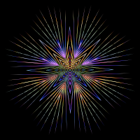 Prismatic Radioactive Star