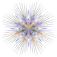 Prismatic Radioactive Star No Background