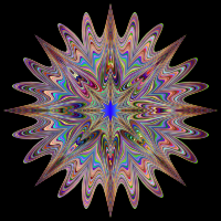 Psychedelic Chromatic Star 2