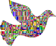 Checkered Chromatic Peace Dove