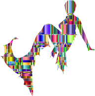 Checkered Chromatic Mermaid