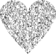 Diamond Gemstone Heart No Background