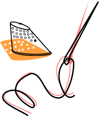 Needle, thread and timble