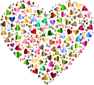 Chaotic Colorful Heart Fractal 3