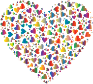 Chaotic Colorful Heart Fractal 4