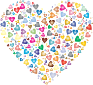 Chaotic Colorful Heart Fractal 6