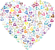 Chaotic Colorful Heart Fractal 7
