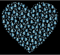 Chaotic Colorful Heart Fractal 12