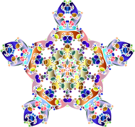 Hexagonal Tessellation Design 2
