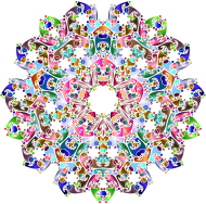 Hexagonal Tessellation Design 3