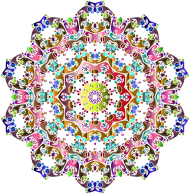 Hexagonal Tessellation Design 4