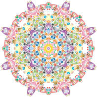 Hexagonal Tessellation Design 7