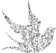 Diamond Gemstone Dove