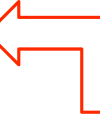 L-shaped arrow set 7