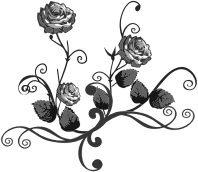 Rose Floral Flourish 6
