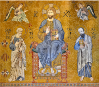 Religious Mural In Sicily