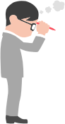 Man In Suit Thinking