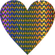 Colorful Heart Lattice Weave 6