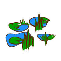RPG map symbols: Marsh
