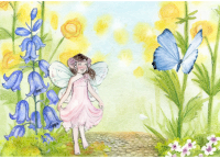 Fairy And Butterfly