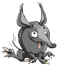 Cartoon Armadillo