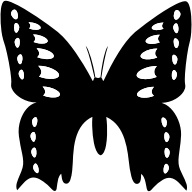 Butterfly Silhouette 9