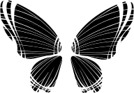 Butterfly Silhouette 10