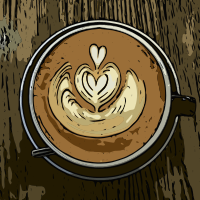 World champion flat white coffee