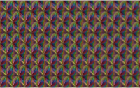 Seamless Prismatic Line Art Pattern 2