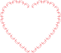 Heart Shaped EKG Rhythm