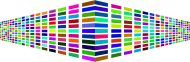 Colorful Perspective Squares